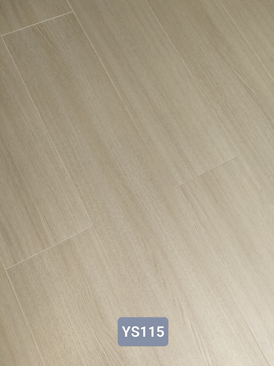 YS117 Waterproof laminate Wood Flooring YS117 light oak waterproof Laminate vinyl flooring, durable wood grain wood floor for residential house decoration