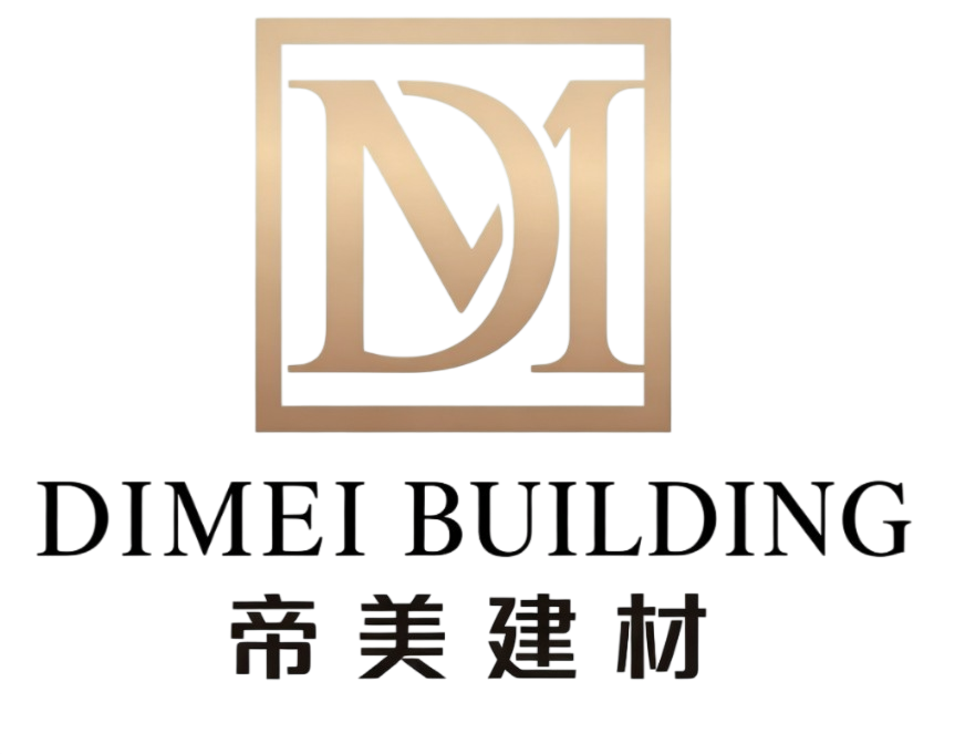 DIMEI BUILDING logo, wall panel flooring manufacturer brand logo
